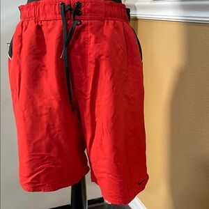 NWT Nike Men's Bold Red Board Shorts